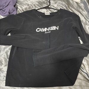 Calvin Klein Black Long Sleeve Tee